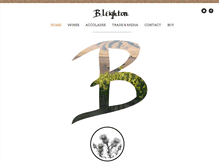 Tablet Screenshot of bleightonwines.com